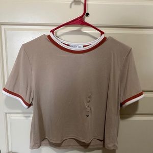 Crop tee from fitz & eddi